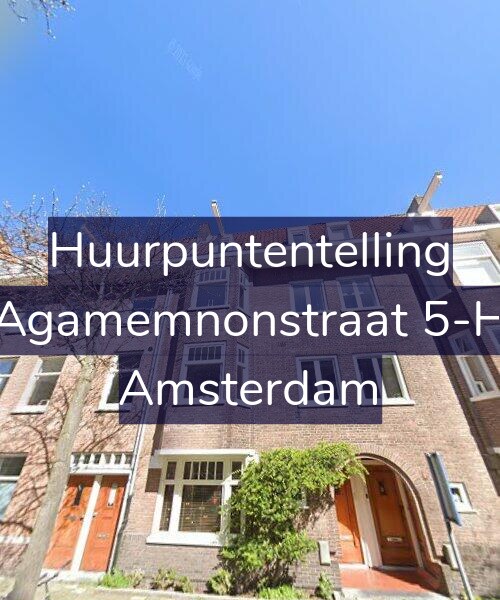 Foto gevel Huurpuntentelling voor Agamemnonstraat 5-H, Amsterdam
