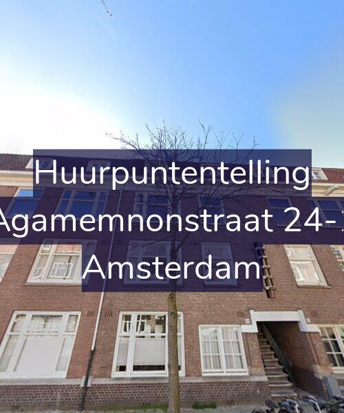 Foto gevel Huurpuntentelling voor Agamemnonstraat 24-1, Amsterdam