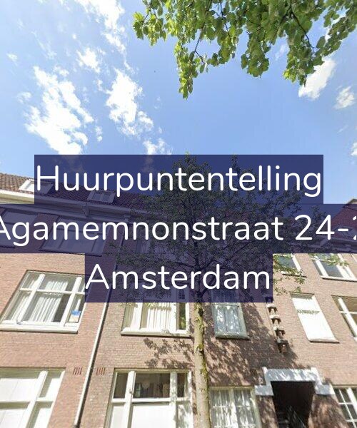 Foto gevel Huurpuntentelling voor Agamemnonstraat 24-2, Amsterdam