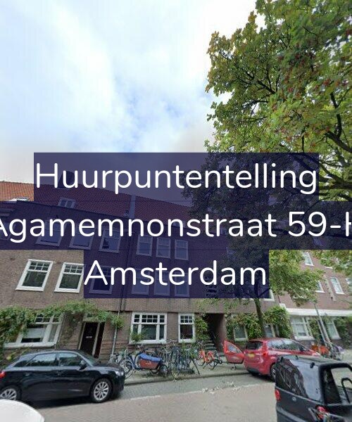 Foto gevel Huurpuntentelling voor Agamemnonstraat 59-H, Amsterdam
