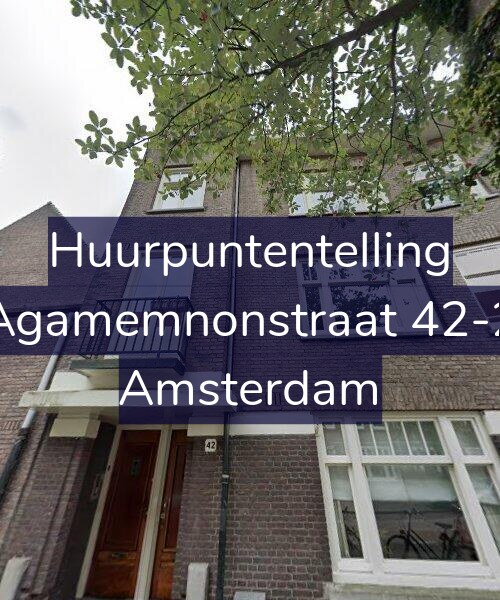 Foto gevel Huurpuntentelling voor Agamemnonstraat 42-2, Amsterdam