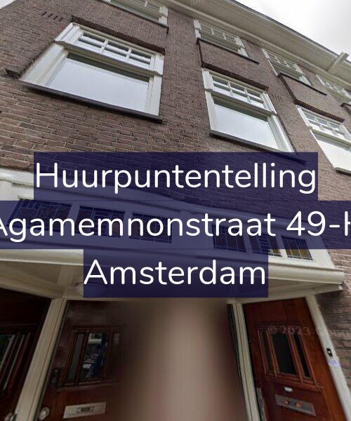 Foto gevel Huurpuntentelling voor Agamemnonstraat 49-H, Amsterdam