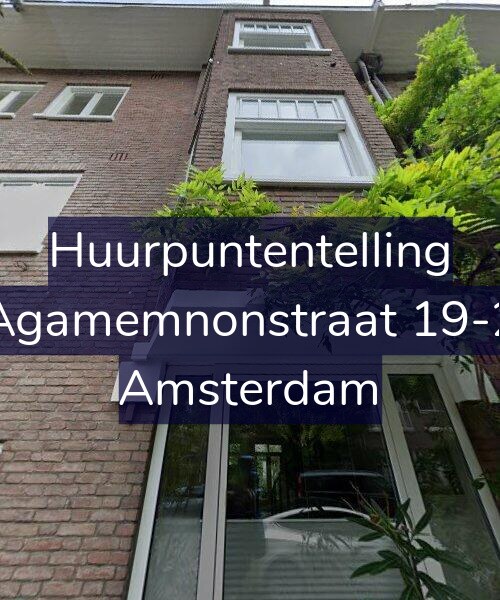 Foto gevel Huurpuntentelling voor Agamemnonstraat 19-2, Amsterdam