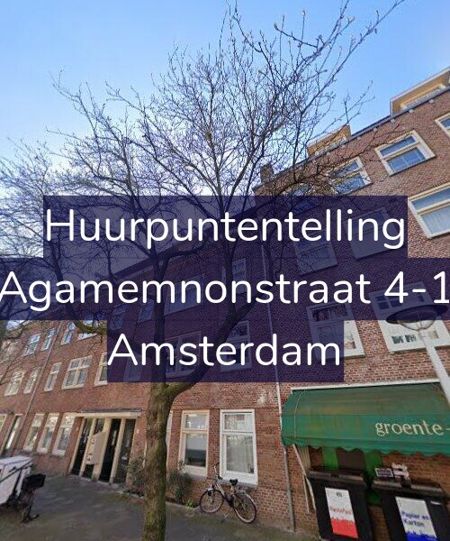 Foto gevel Huurpuntentelling voor Agamemnonstraat 4-1, Amsterdam