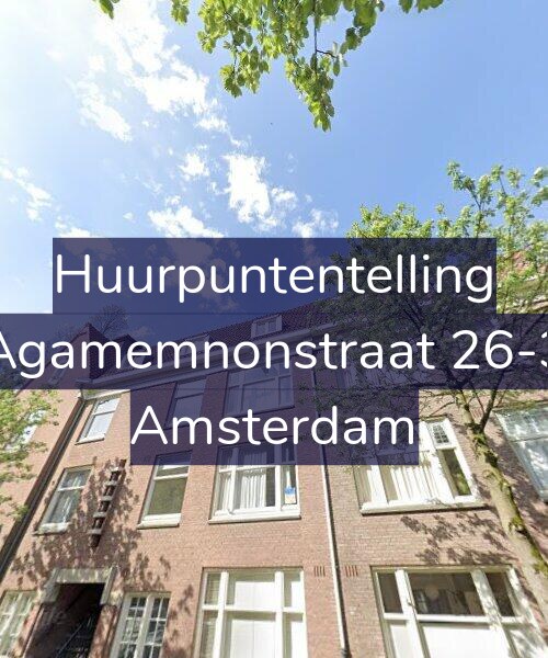 Foto gevel Huurpuntentelling voor Agamemnonstraat 26-3, Amsterdam