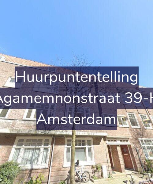 Foto gevel Huurpuntentelling voor Agamemnonstraat 39-H, Amsterdam