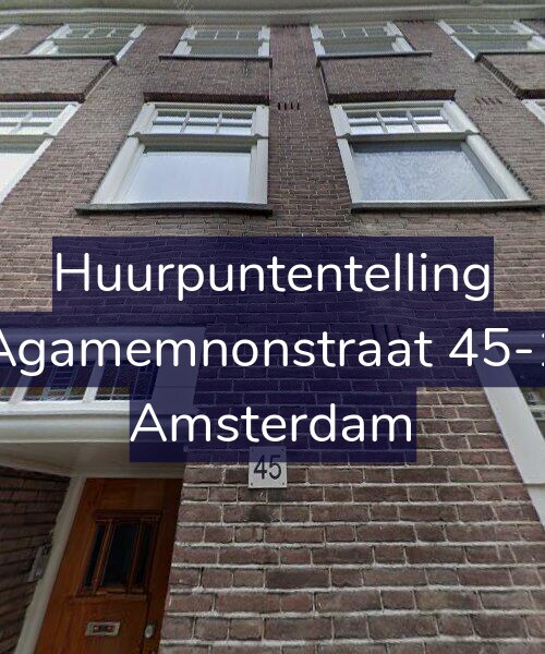 Foto gevel Huurpuntentelling voor Agamemnonstraat 45-1, Amsterdam