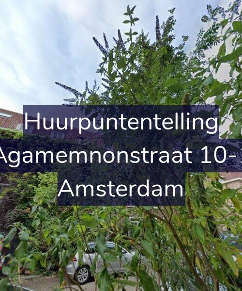 Foto gevel Huurpuntentelling voor Agamemnonstraat 10-1, Amsterdam