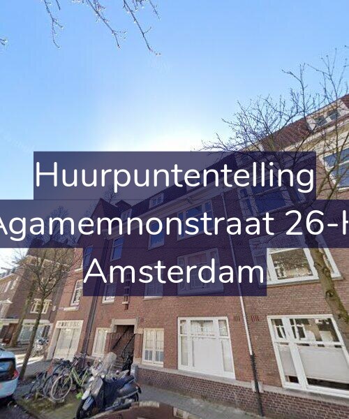 Foto gevel Huurpuntentelling voor Agamemnonstraat 26-H, Amsterdam