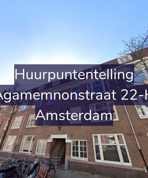Foto gevel Huurpuntentelling voor Agamemnonstraat 22-H, Amsterdam