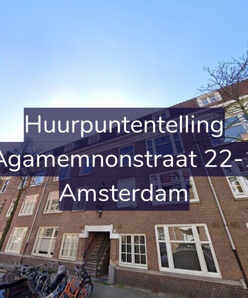 Foto gevel Huurpuntentelling voor Agamemnonstraat 22-1, Amsterdam
