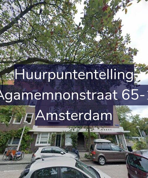 Foto gevel Huurpuntentelling voor Agamemnonstraat 65-1, Amsterdam