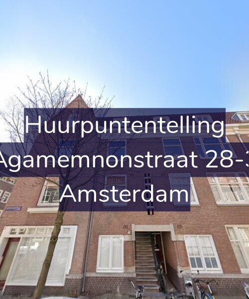 Foto gevel Huurpuntentelling voor Agamemnonstraat 28-3, Amsterdam