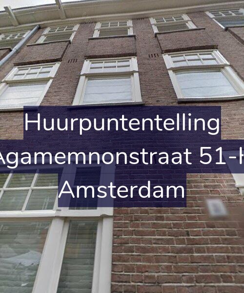 Foto gevel Huurpuntentelling voor Agamemnonstraat 51-H, Amsterdam