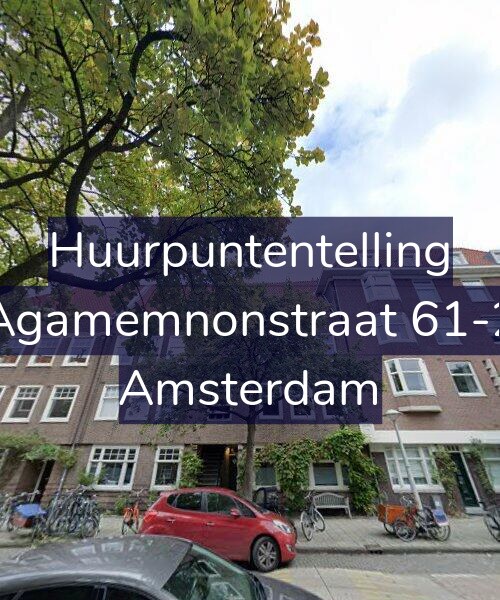 Foto gevel Huurpuntentelling voor Agamemnonstraat 61-2, Amsterdam