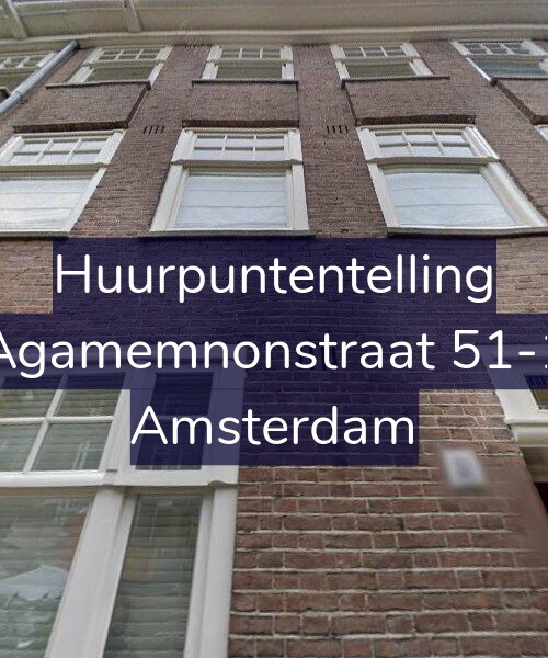 Foto gevel Huurpuntentelling voor Agamemnonstraat 51-1, Amsterdam