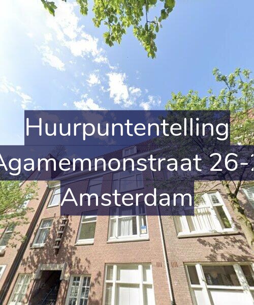 Foto gevel Huurpuntentelling voor Agamemnonstraat 26-2, Amsterdam
