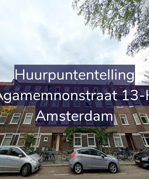 Foto gevel Huurpuntentelling voor Agamemnonstraat 13-H, Amsterdam