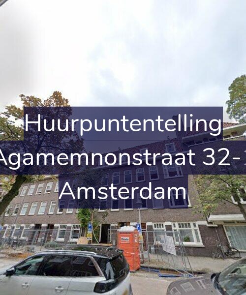 Foto gevel Huurpuntentelling voor Agamemnonstraat 32-1, Amsterdam