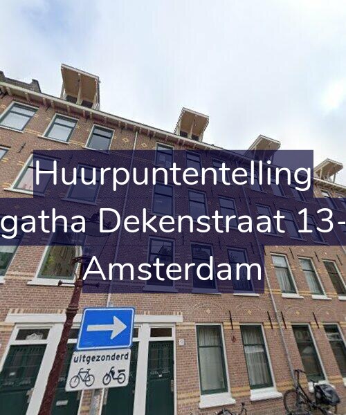 Foto gevel Huurpuntentelling voor Agatha Dekenstraat 13-3, Amsterdam