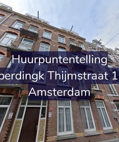 Foto gevel Huurpuntentelling voor Alberdingk Thijmstraat 150, Amsterdam