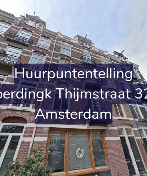 Foto gevel Huurpuntentelling voor Alberdingk Thijmstraat 32-1, Amsterdam