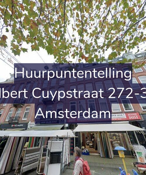 Foto gevel Huurpuntentelling voor Albert Cuypstraat 272-3B, Amsterdam