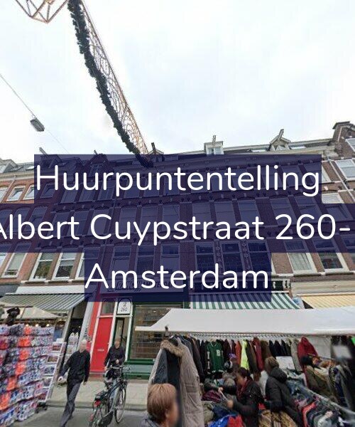 Foto gevel Huurpuntentelling voor Albert Cuypstraat 260-2, Amsterdam