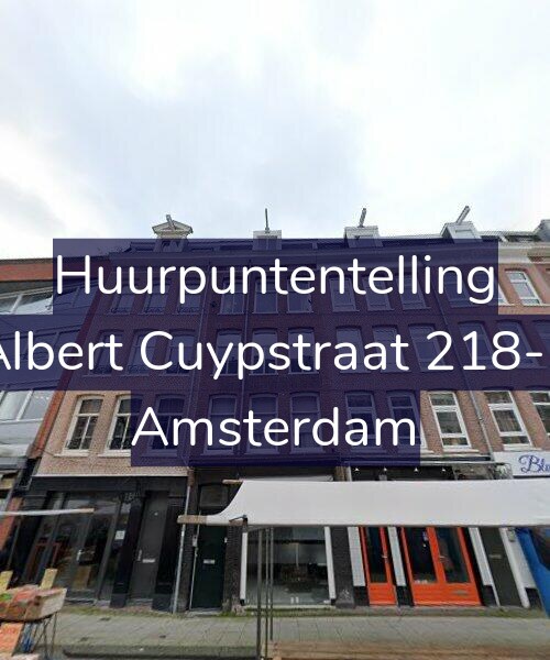 Foto gevel Huurpuntentelling voor Albert Cuypstraat 218-1, Amsterdam