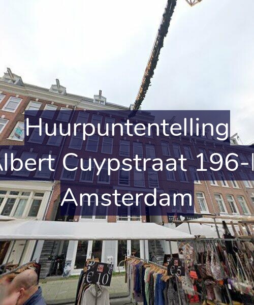 Foto gevel Huurpuntentelling voor Albert Cuypstraat 196-H, Amsterdam