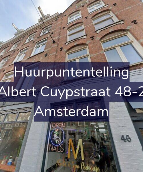 Foto gevel Huurpuntentelling voor Albert Cuypstraat 48-2, Amsterdam