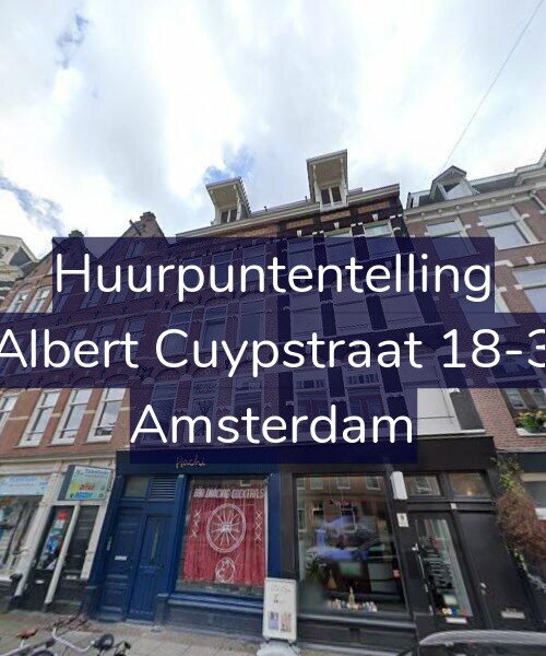 Foto gevel Huurpuntentelling voor Albert Cuypstraat 18-3, Amsterdam