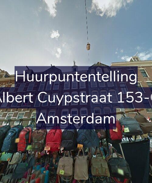Foto gevel Huurpuntentelling voor Albert Cuypstraat 153-G, Amsterdam
