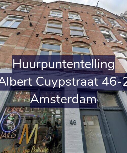 Foto gevel Huurpuntentelling voor Albert Cuypstraat 46-2, Amsterdam