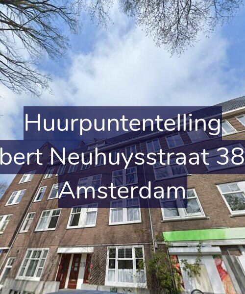 Foto gevel Huurpuntentelling voor Albert Neuhuysstraat 38-3, Amsterdam