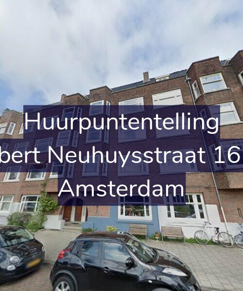 Foto gevel Huurpuntentelling voor Albert Neuhuysstraat 16-H, Amsterdam