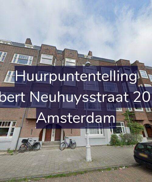 Foto gevel Huurpuntentelling voor Albert Neuhuysstraat 20-H, Amsterdam
