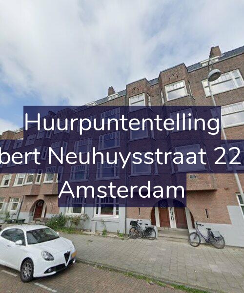 Foto gevel Huurpuntentelling voor Albert Neuhuysstraat 22-H, Amsterdam