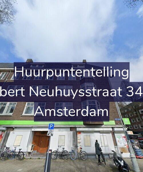 Foto gevel Huurpuntentelling voor Albert Neuhuysstraat 34-2, Amsterdam