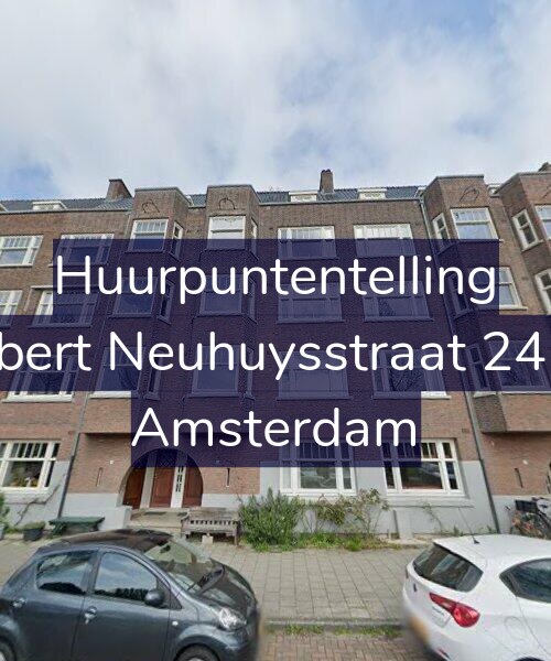 Foto gevel Huurpuntentelling voor Albert Neuhuysstraat 24-H, Amsterdam