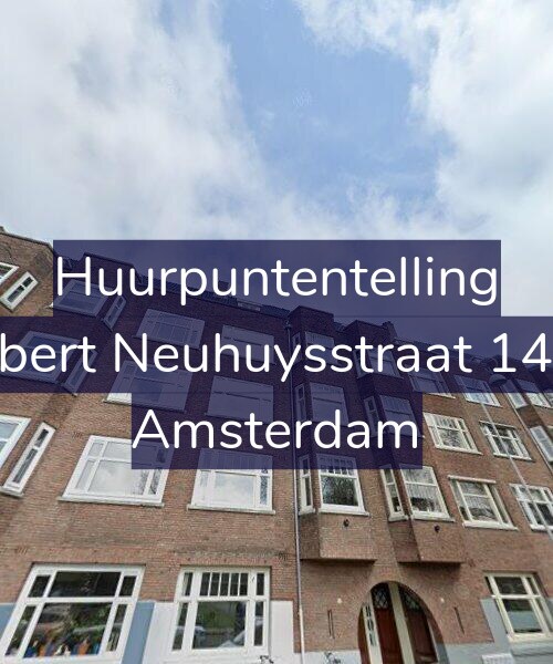 Foto gevel Huurpuntentelling voor Albert Neuhuysstraat 14-2, Amsterdam