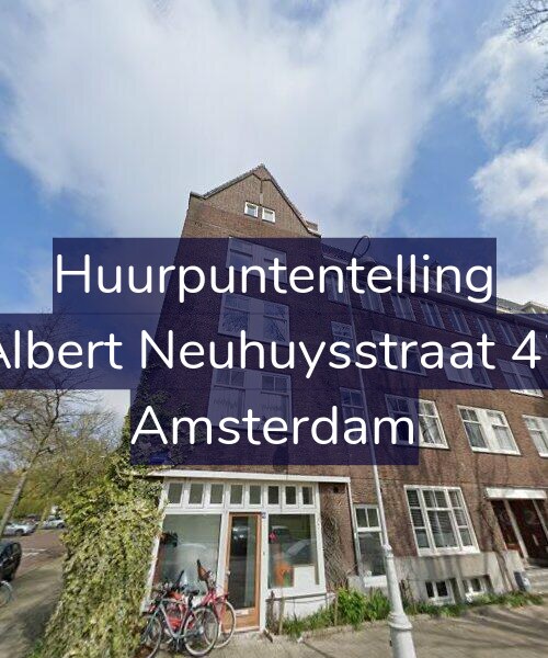 Foto gevel Huurpuntentelling voor Albert Neuhuysstraat 42, Amsterdam