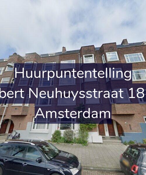 Foto gevel Huurpuntentelling voor Albert Neuhuysstraat 18-H, Amsterdam