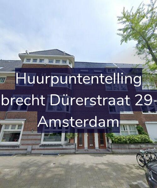 Foto gevel Huurpuntentelling voor Albrecht Dürerstraat 29-H, Amsterdam