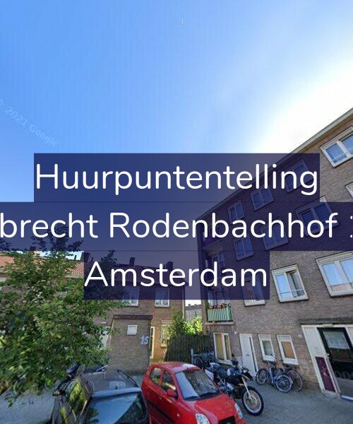 Foto gevel Huurpuntentelling voor Albrecht Rodenbachhof 15, Amsterdam