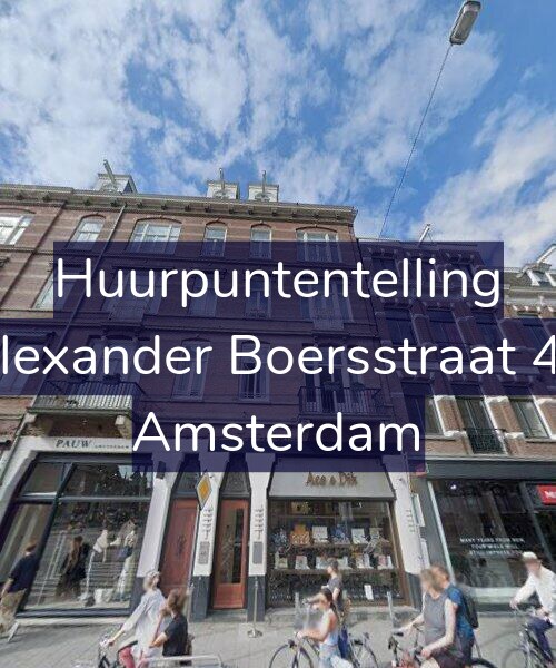 Foto gevel Huurpuntentelling voor Alexander Boersstraat 48, Amsterdam