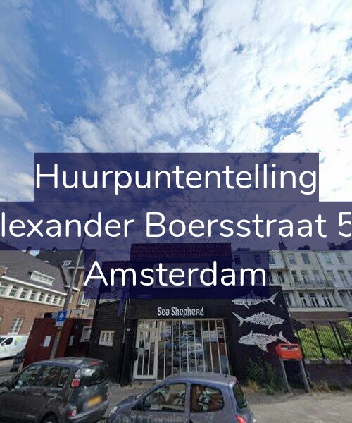 Foto gevel Huurpuntentelling voor Alexander Boersstraat 52, Amsterdam