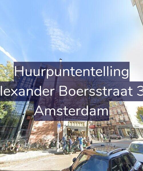 Foto gevel Huurpuntentelling voor Alexander Boersstraat 38, Amsterdam