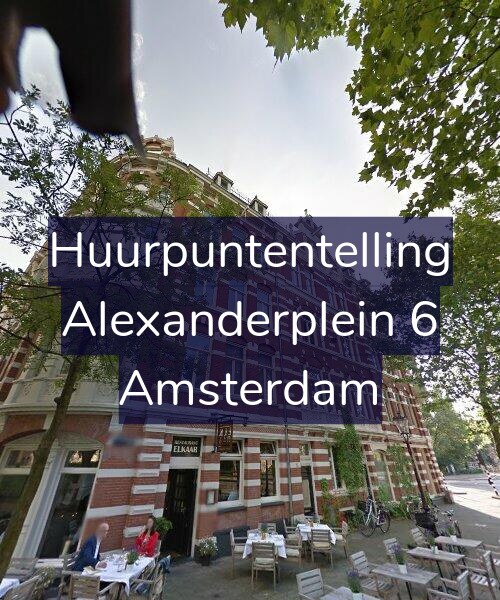 Foto gevel Huurpuntentelling voor Alexanderplein 6, Amsterdam