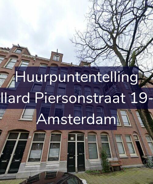 Foto gevel Huurpuntentelling voor Allard Piersonstraat 19-1, Amsterdam